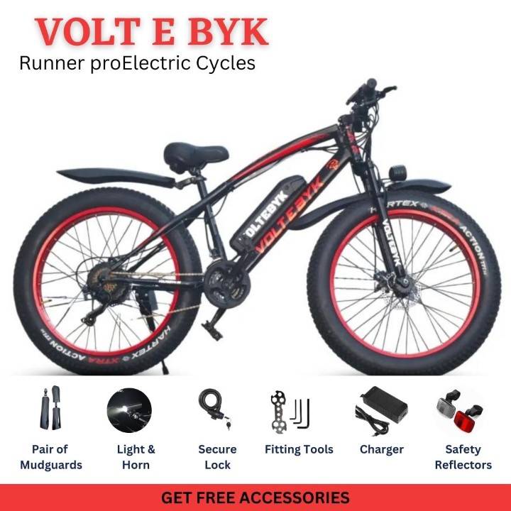 Runner Pro Premium Electric fatbike with hi speed 350w Motor